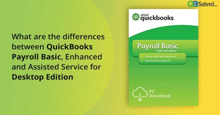 quickbooks enhanced payroll