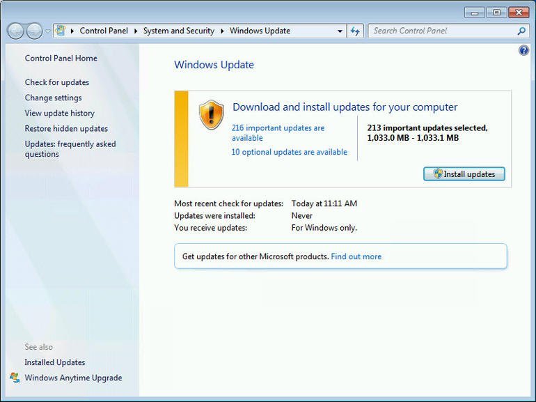Downloaden en Installeren van Windows-Updates