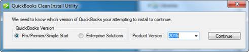 Solve using QuickBooks Clean Install Tool