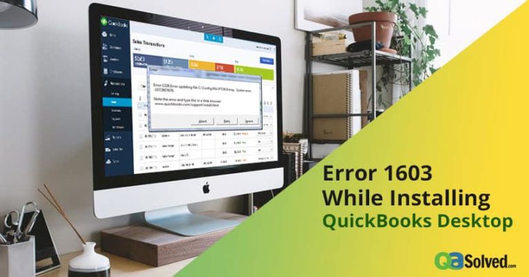 quickbooks error 1603
