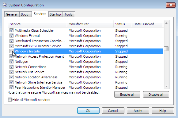  Start Windows Installer-Tjenesten På Nytt