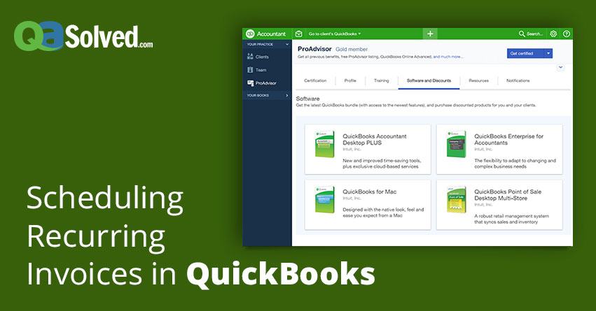 Scheduling Recurring Invoices in QuickBooks