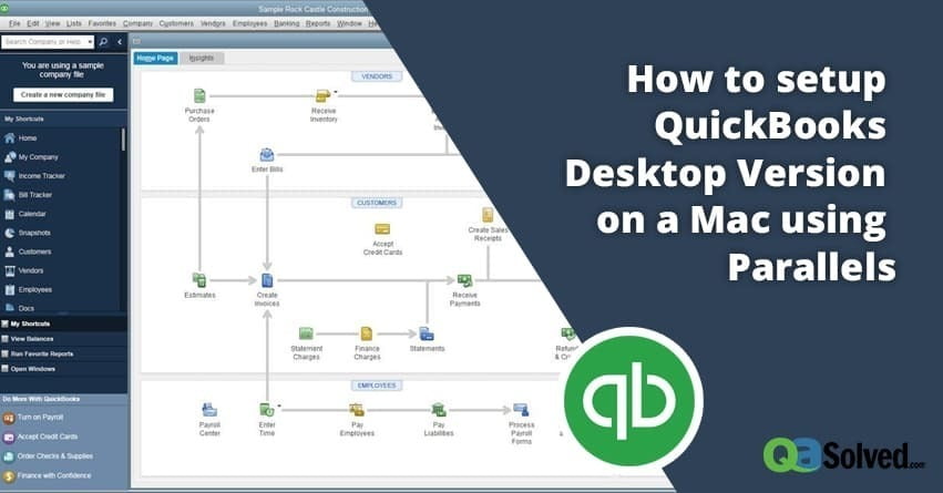 How to Setup QuickBooks Desktop on a Mac using Parallels?