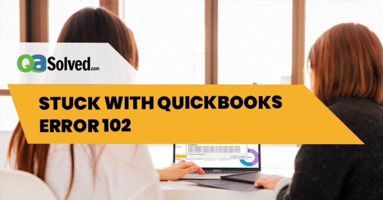 quickbooks error 102