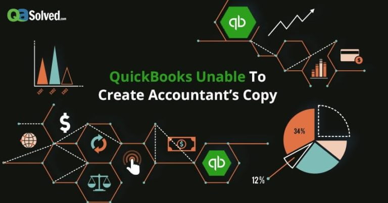 quickbooks unable to create an accountant’s copy