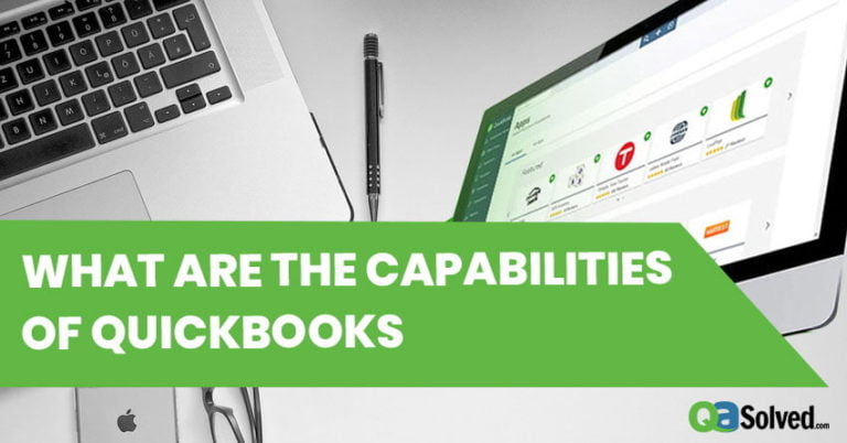 capabilities of QuickBooks