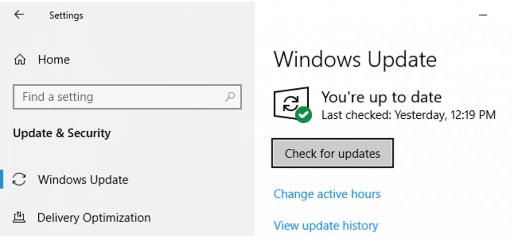 Update Windows
