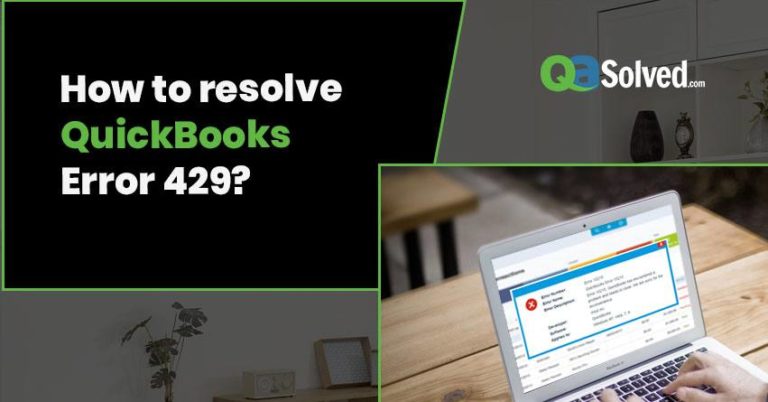 quickbooks error 429
