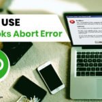 quickbooks abort error