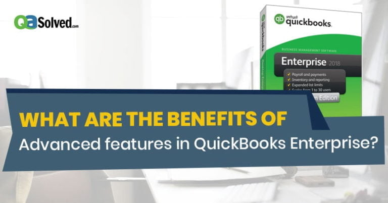 features of QuickBooks Enterprise