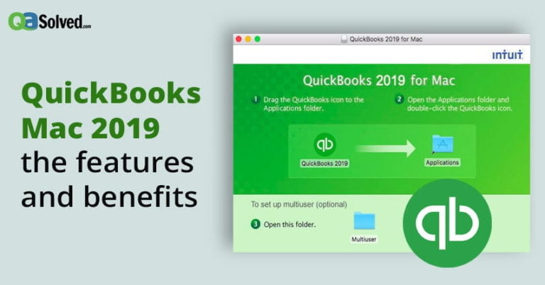 QuickBooks Mac 2019