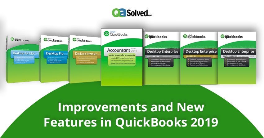 quickbooks 2019 features