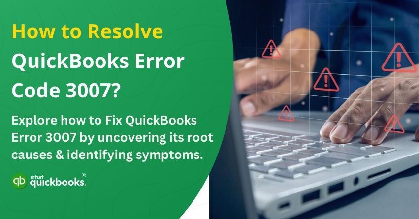 QuickBooks Error 3007