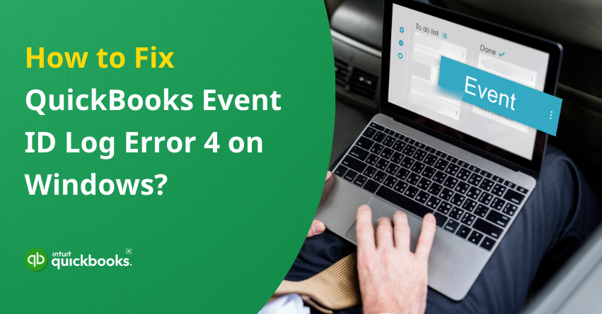 QuickBooks Event ID Log Error 4