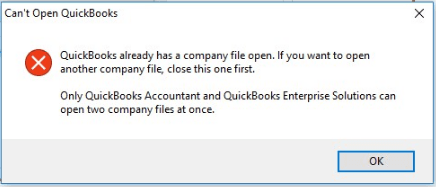 Can't Open QuickBooks 