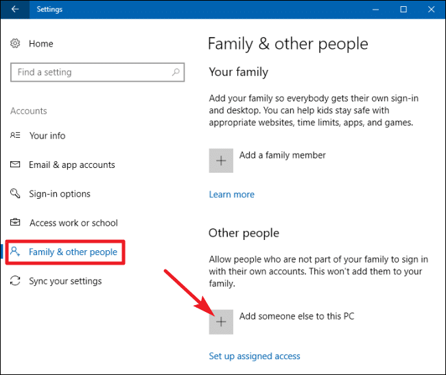 Adding New Admin in Windows 10 adding new admin in windows 10