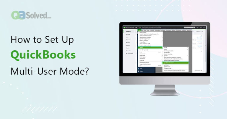 quickbooks multi user mode