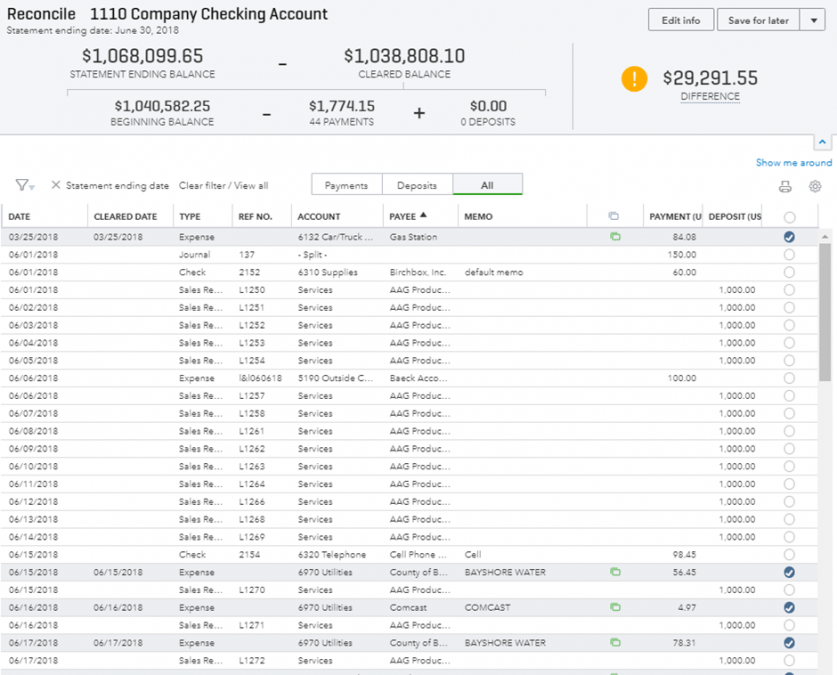 How to do Bank Reconciliation in QuickBooks Online?