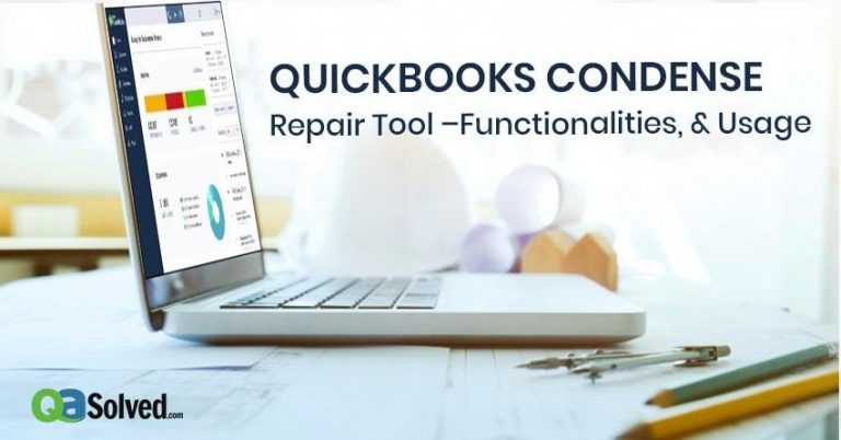QuickBooks condense data