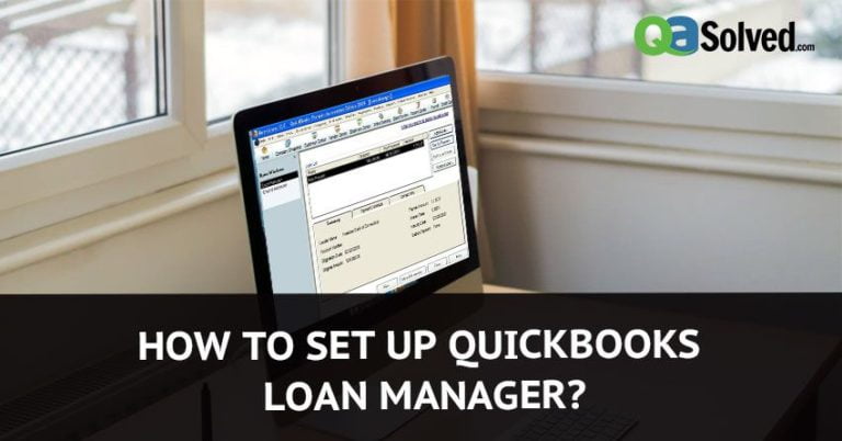 quickbooks loan manager
