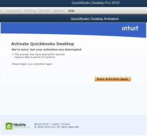 Activate QuickBooks