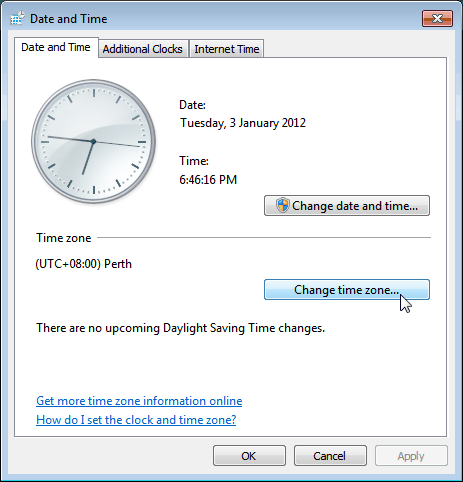 Check Date & Time settings and ensure they are correct