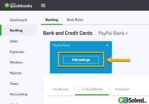 edit account info in quickbooks online