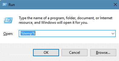 Type % temp %