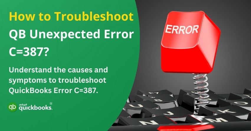 QuickBooks Error C 387