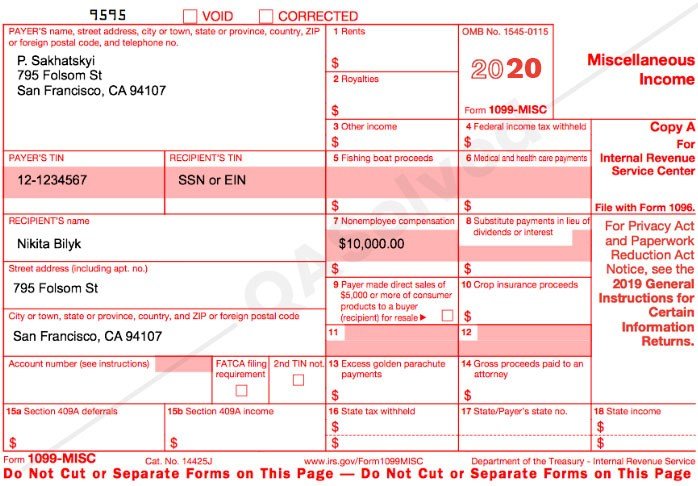 How To File A 1099 Misc Online 21 Qasolved