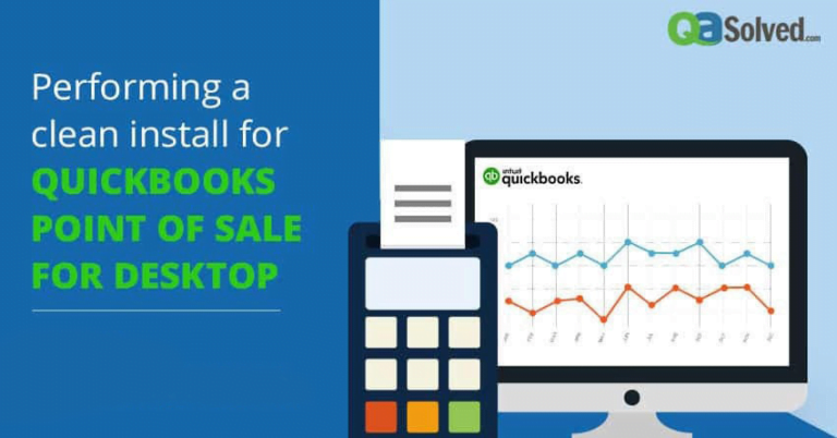 clean install for quickbooks pos for desktop