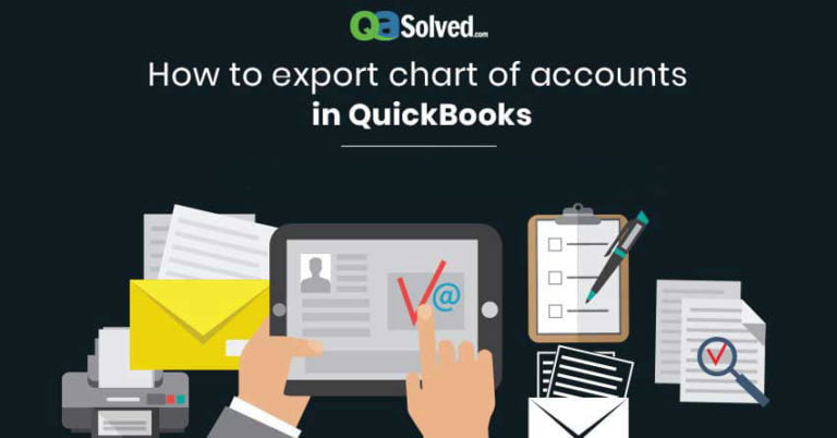 how to export chart of accounts in quickbooks