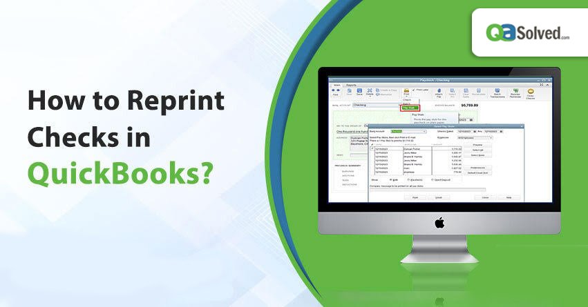 How to Reprint Checks in QuickBooks? – A Detail Guide