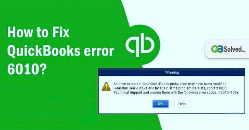 How to Troubleshoot QuickBooks Error 6010?