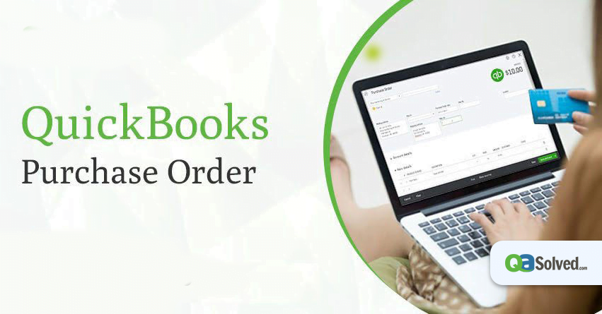 quickbooks purchase order