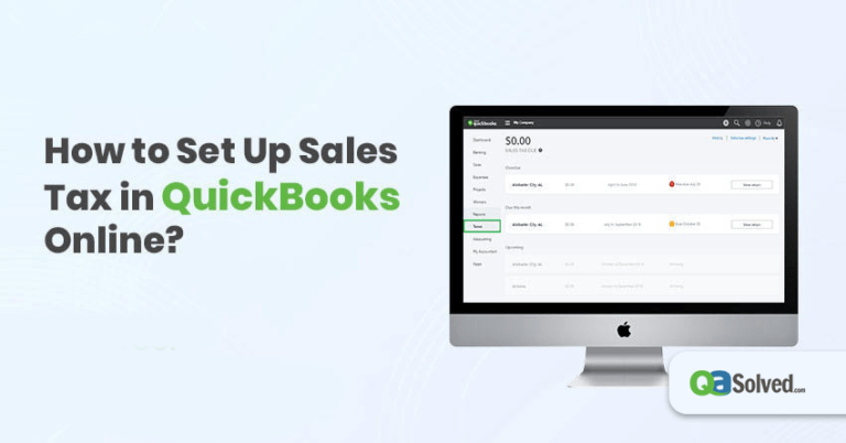 quickbooks sales tax