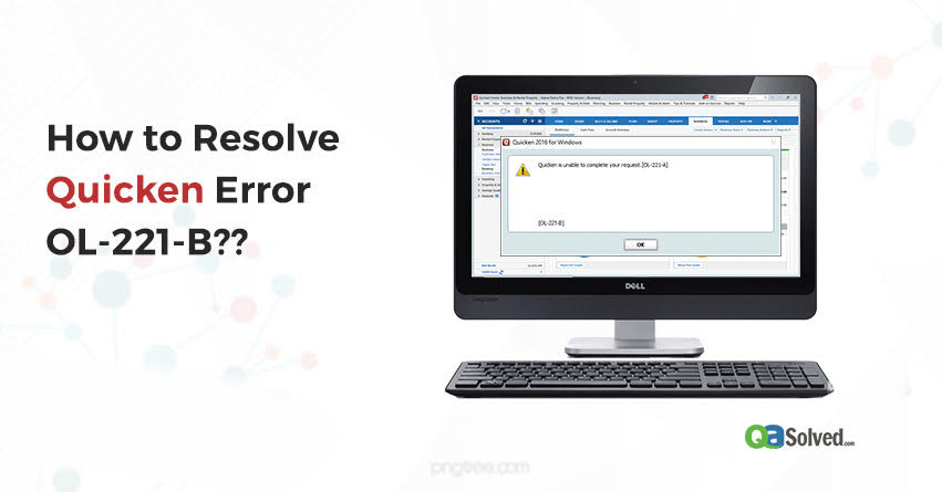 quicken error ol-221-b
