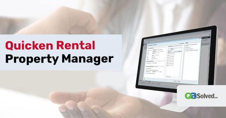 quicken rental property manager
