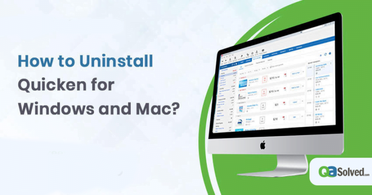 uninstall quicken