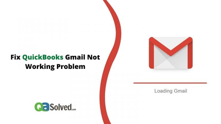 quickbooks gmail not working