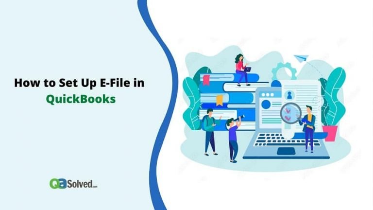 How to Set Up E-File in QuickBooks