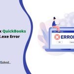 Way To Fix QuickBooks QBW32.exe Error