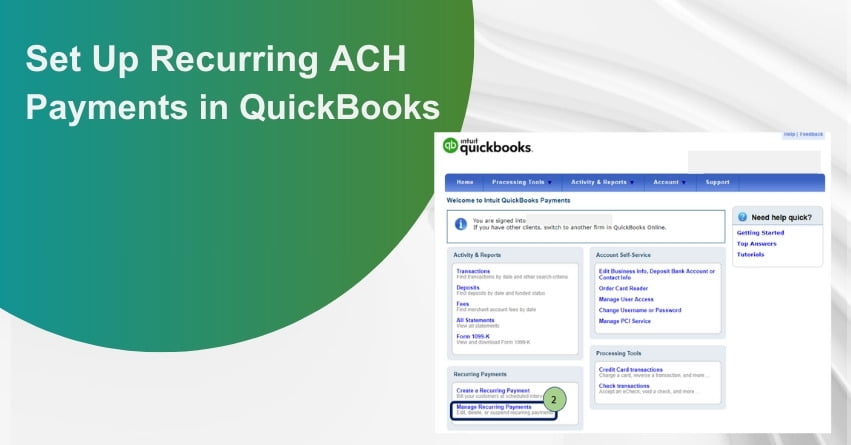Recurring ACH Payments