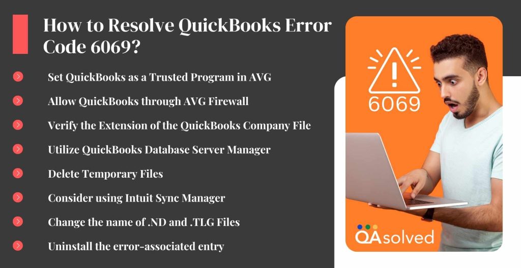 Solutions to Resolve QuickBooks Error Code 6069