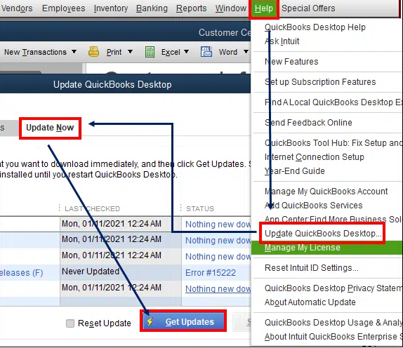 Update QuickBooks Desktop