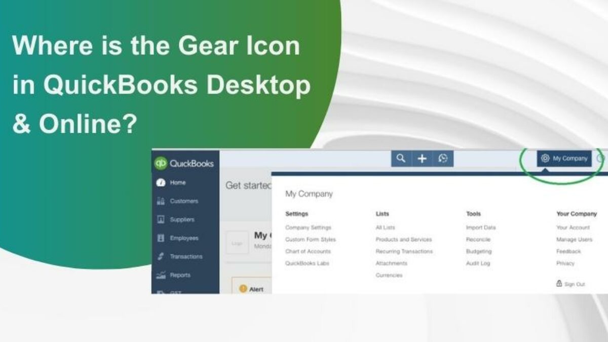How Do I Find The Gear Icon
