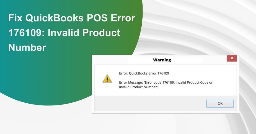 QuickBooks POS Error 176109