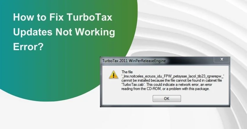 How to Install TurboTax & Fix TurboTax Not InstallingWorking