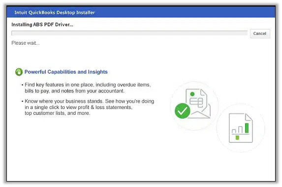 Installing ABS PDF driver in QuickBooks