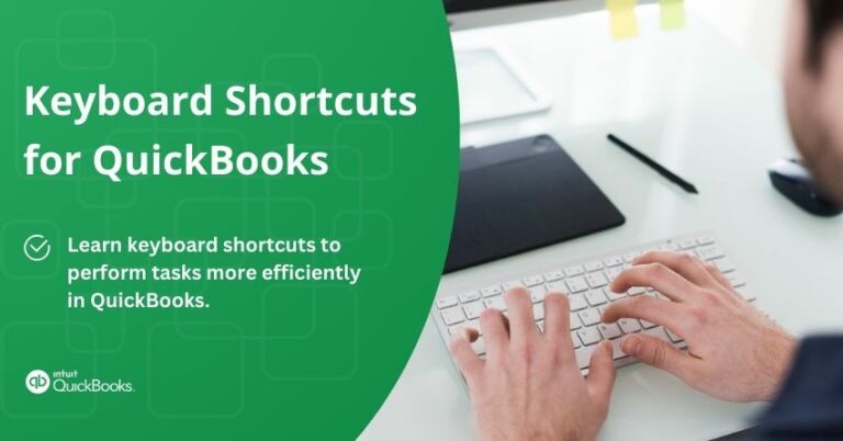 Keyboard Shortcuts for QuickBooks